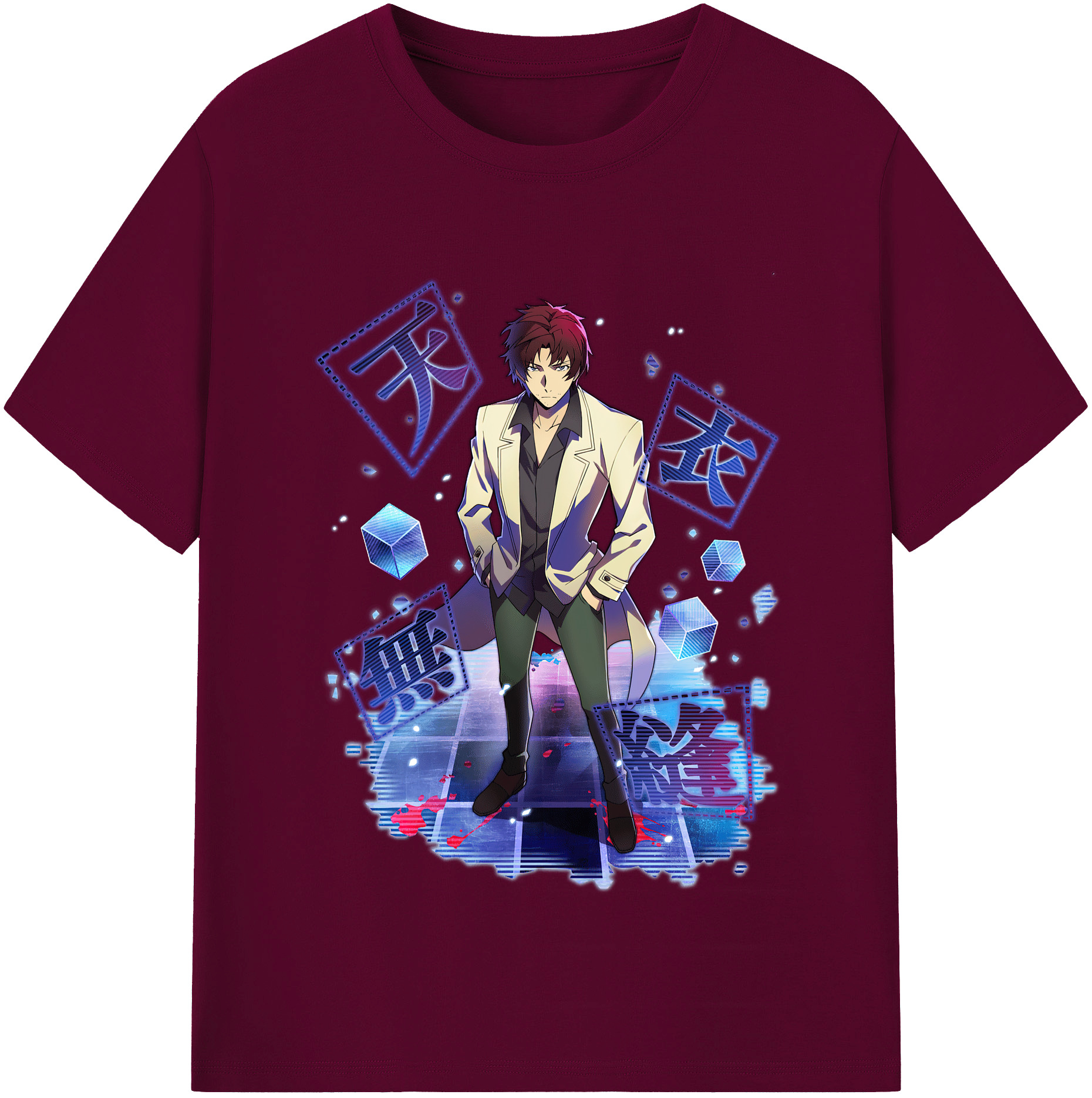 （画像用） 文豪ストレイドッグス Bungo Stray Dogs レディースカジュアルプリントTシャツ（綿100％）